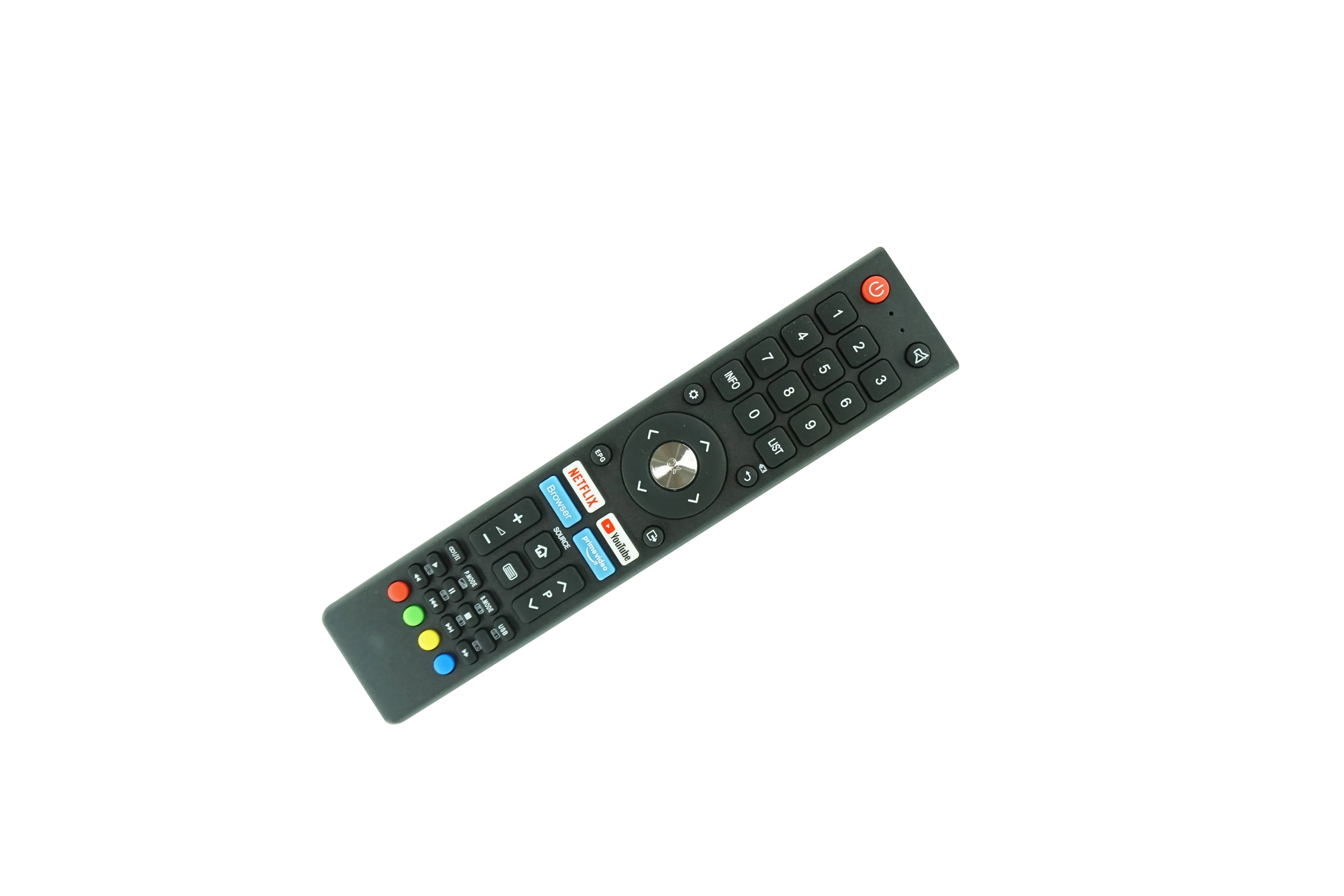 Remote Control For NEUFUNK NK43G6SGFHD NK50G6SGUHD & JVC RM-C3362 RM-C3367 RM-C3407 LT-32N3115A LT-40N5115A LT-50N7115A LT-55N7115A LT-65N7115A Smart LCD HDTV Android TV