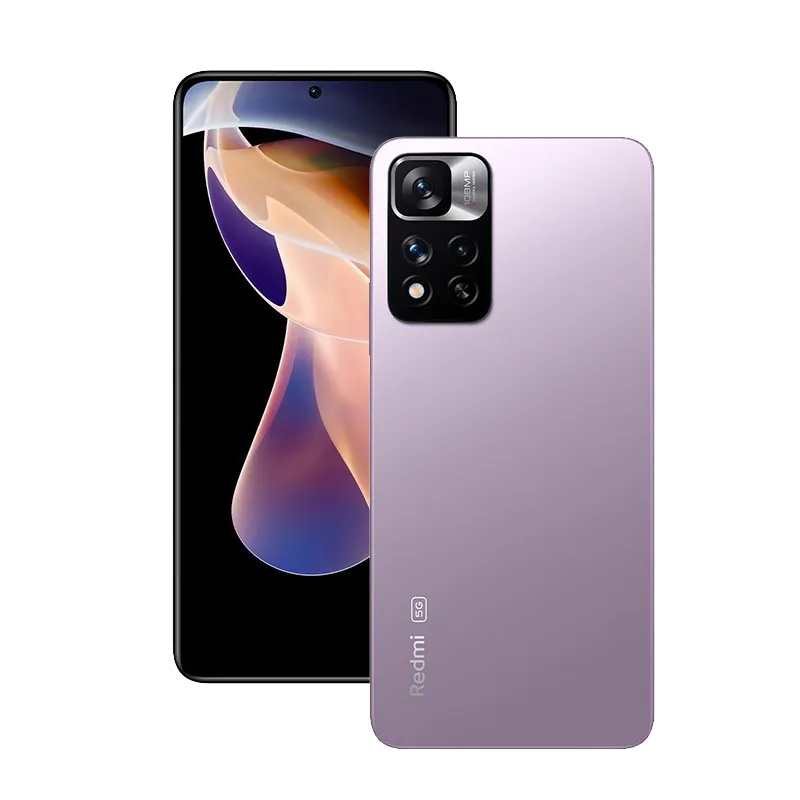 Xiaomi Originele Redmi Note 11 Pro 5G Mobiele telefoon 6 GB RAM 128 GB ROM Octa Core MTK Dimensity 920 Android 6,67 inch Volledig scherm 108.0mp AI NFC Fingerprint ID Smart mobiele telefoon