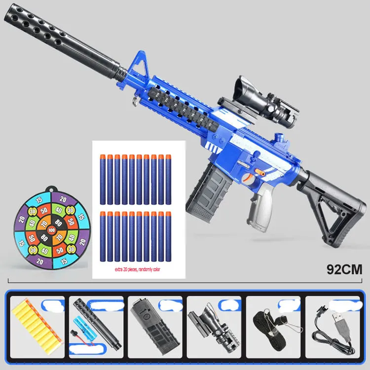 crianças shell elétrico ejetando brinquedos arma barato realista arma m416  macio bala nerf armas brinquedo para crianças adulto crianças