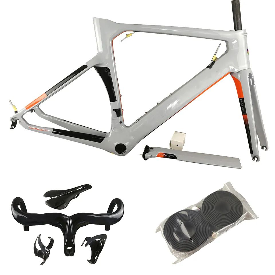 T1100 UD Glanzend NJGO Concept Frame Carbon Racefiets Frames Fiets