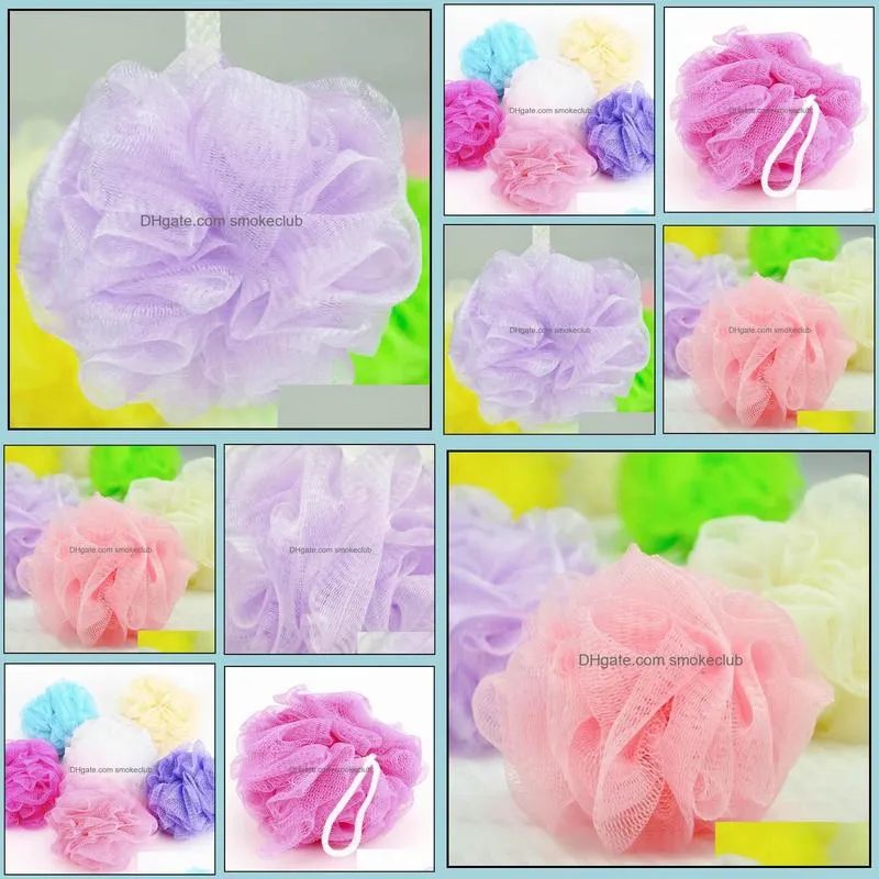 Loofah Bath Ball Mesh Sponge Milk Shower Accessories Nylon Mesh Brush Shower Ball 5g Soft Body Cleaning Mesh Brush 100pcs epacket