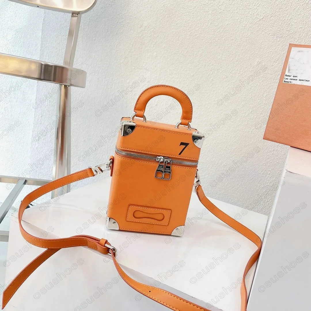 VERTICAL BOX TRUNK N 7 Designer Luxury Mens Mini Suitcase Y2k