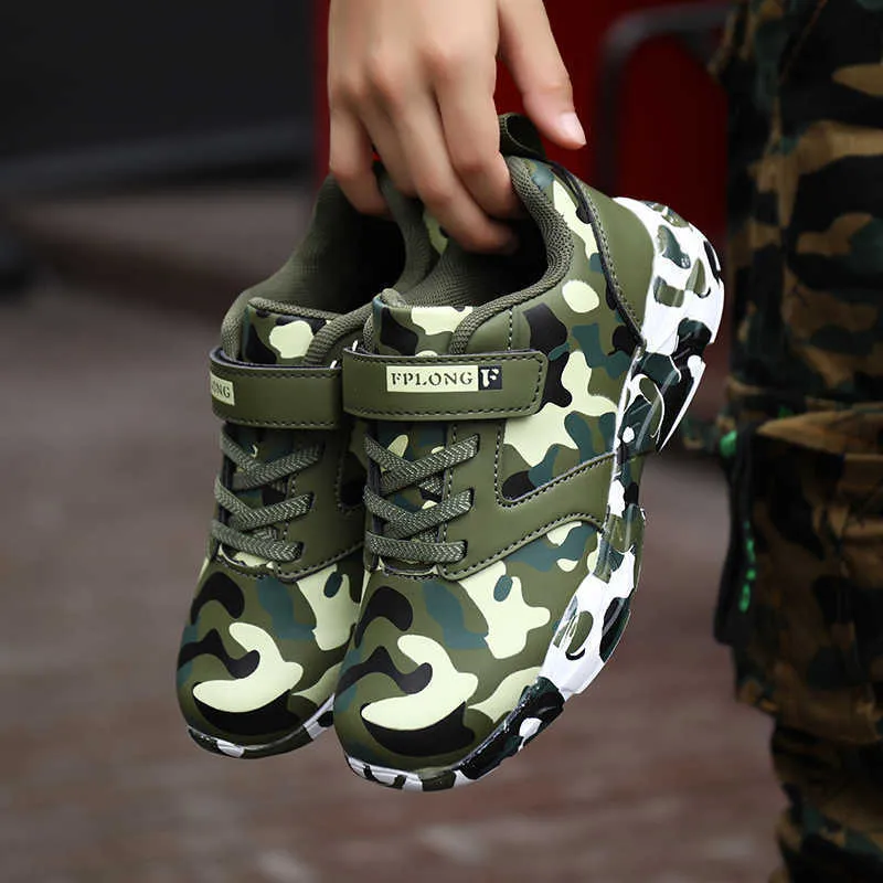 Boys army trainers discount