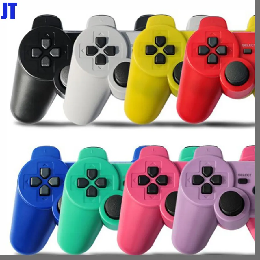 Manettes Bluetooth sans fil JTD pour contrôleur PS3 contrôle manette de jeu pour jeux de contrôleurs ps3 avec boîte de vente au détail