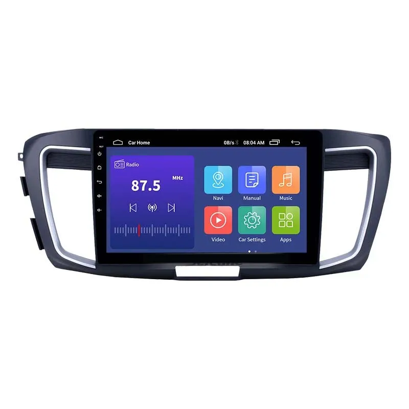Android 10 API 29 2 + 32G samochodowy odtwarzacz dvd radio odtwarzacz nawigacja GPS dla 2013-Honda Accord 9 2.4L wysoka wersja Stereo wideo 2 din DSP