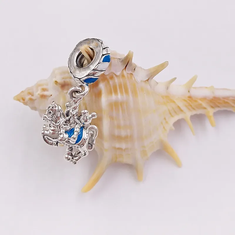 designer ciondoli gioielli Sterling Sier kit per la realizzazione di Disny Miky e Mini Carousel catena perline braccialetto personalizzato per le donne p_voghion.com