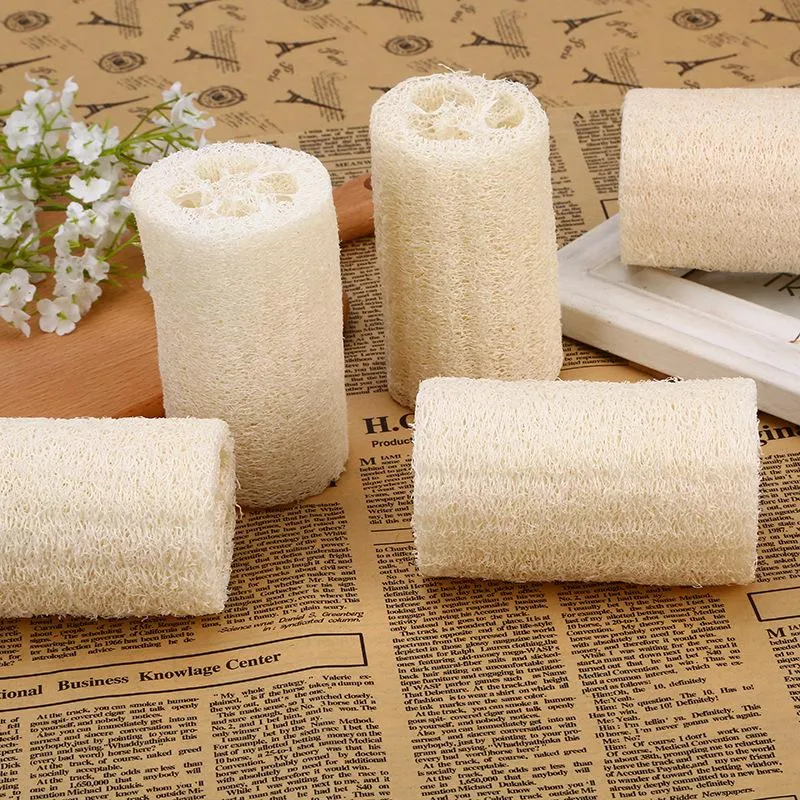 Natural Loofah Luffa Sponge with Loofah For Body Remove The Dead Skin And Kitchen Tool Bath Brushes massage Bath towel DH5885