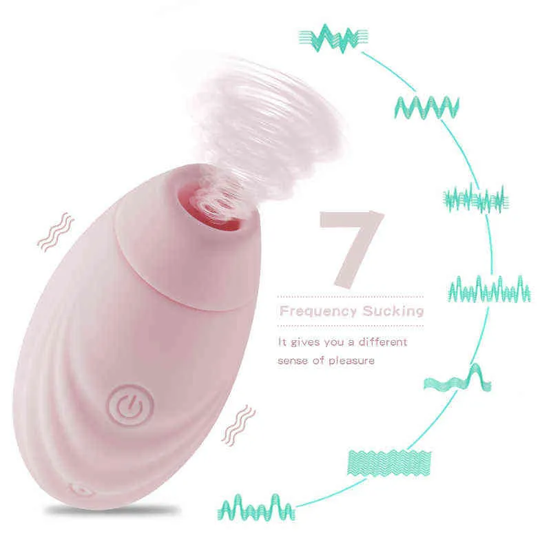 Vibratori NXY Vibratore per succhiare per le donne Stimolatore del capezzolo clitoride Ventosa orale Masturbatore sessuale femminile Giocattoli erotici per adulti 0104