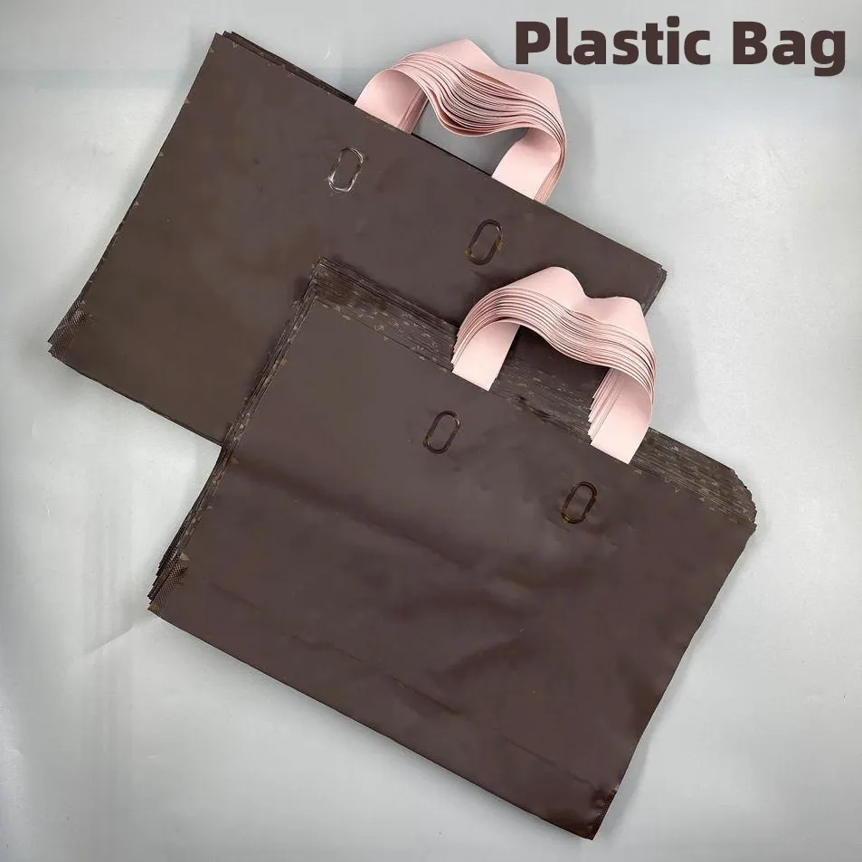 Merk Designers Dames Monogrames Frosted Tote Bags Plastic Bag Originele Hoge Kwaliteit Mannen Kleding Winkelen Tassen Nieuwe Mode Gift Verpakking Schoudertas