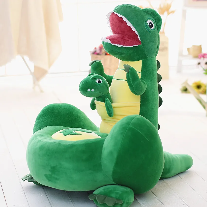 60 cm Piękny Kreskówka Zwierząt Kangur Dinozaur Kanapa Baby 2 Kolory Cute Cartoon Kids Sofa ładny prezent i dekoracja dla przyjaciół, dzieci, niemowląt