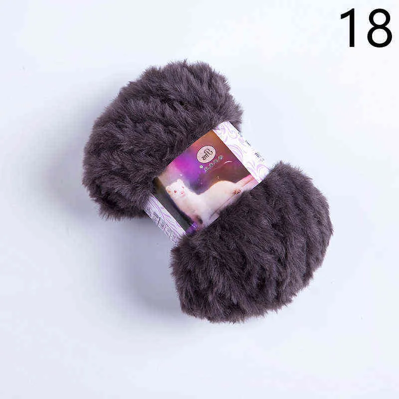 50g Faux Fur Finger Loop Yarn For Hand Knitting, Crochet, Sweater, Toy,  Cloth, Vest Long Hair Mohair Wool Cashmere Winter Warm Fluffy Mink Y211129  From Mengqiqi05, $3.66