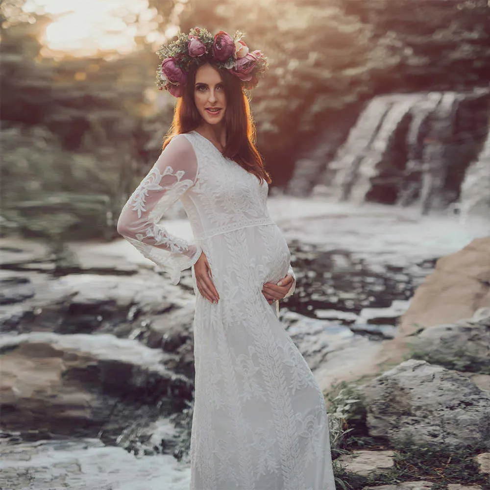 Elegence White Lace Pregnancy Maxi Dress Maternity Gown Ankle-Length for Photo Shoot from Dhgate Maternity Dresses - price 46.59 Elegence White Lace Pregnancy Maxi Dress Maternity Gown Ankle-Length for Photo Shoot from Dhgate Maternity Dresses - price 46.59
