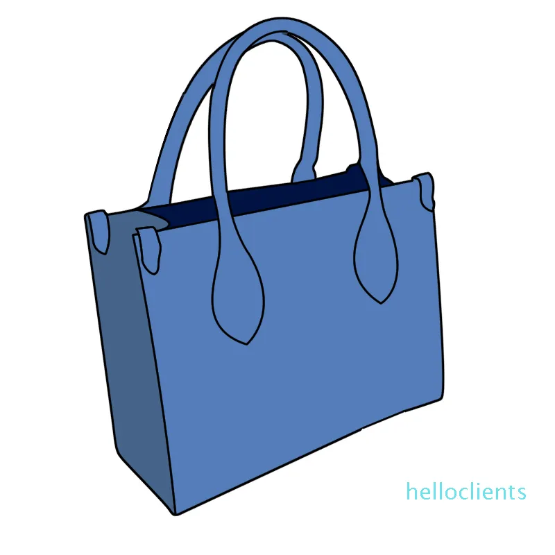 2021 Top Tote Mode Kvinnors Designer Handväskor Klassisk Plånbok Tjejer Messenger Bag Mini Olika Färg Klistermärken Totes High-end atmosfäriska