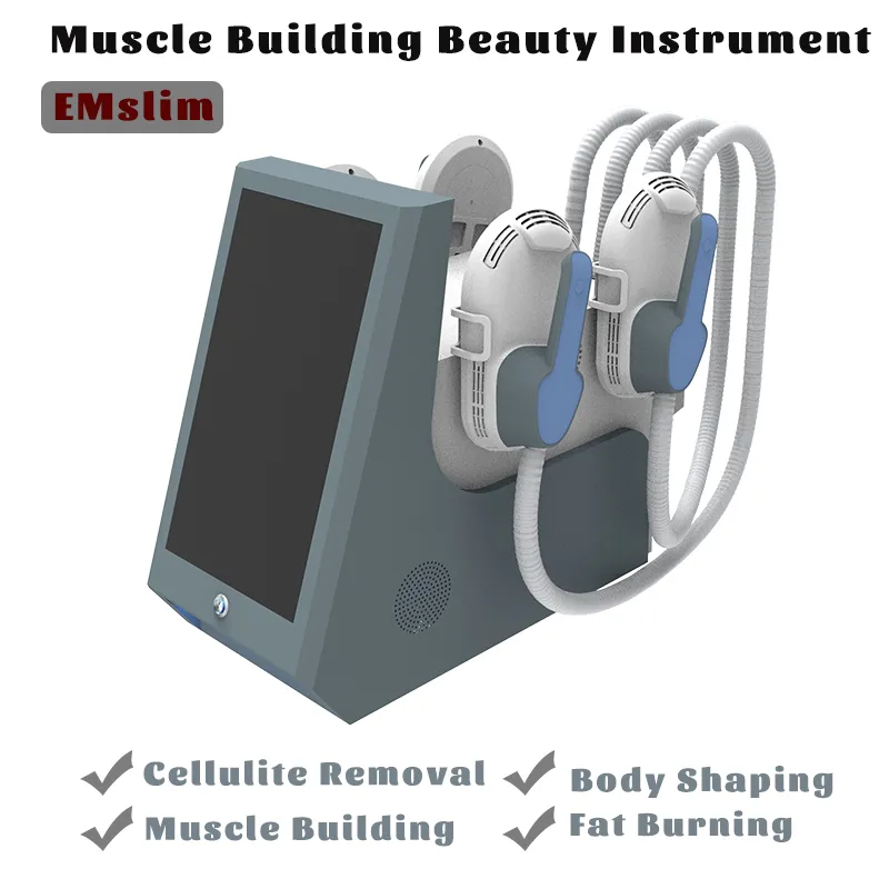 4 Handgrepen Body Sculpting Machine EMS Afslanken Apparatuur Vetverwijdering Muscle Training Apparaat Cellulitis Reduction Easy Operation