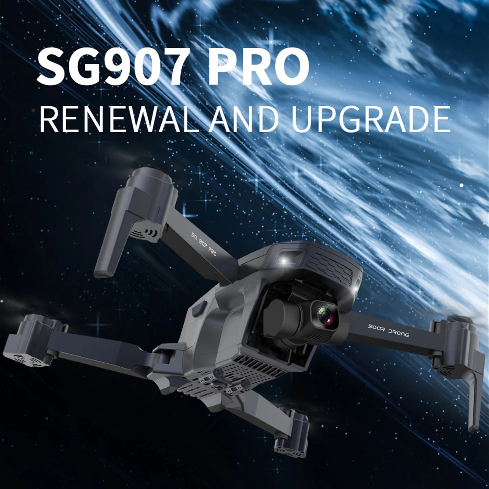 SG907 برو بدون طيار مع 4K wifi fpv الميكانيكية 2-axis gimbal كاميرا quadcopter gps 5 جرام rc درون لفتة التحكم الاطفال لعبة