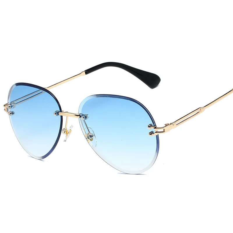 Мода синий красный авиационный бренд солнцезащитные очки женщин мужчины вождения UV400 солнцезащитные очки очистить стакан очки Zonnebril Dames