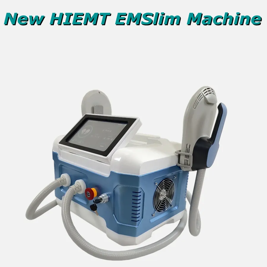 Portatile HiEmt Emslim Slimming Machine EMS Muscle Training Mobles Burns Dispositivo con 7 Tesla FDA Approvazione 2 anni di garanzia