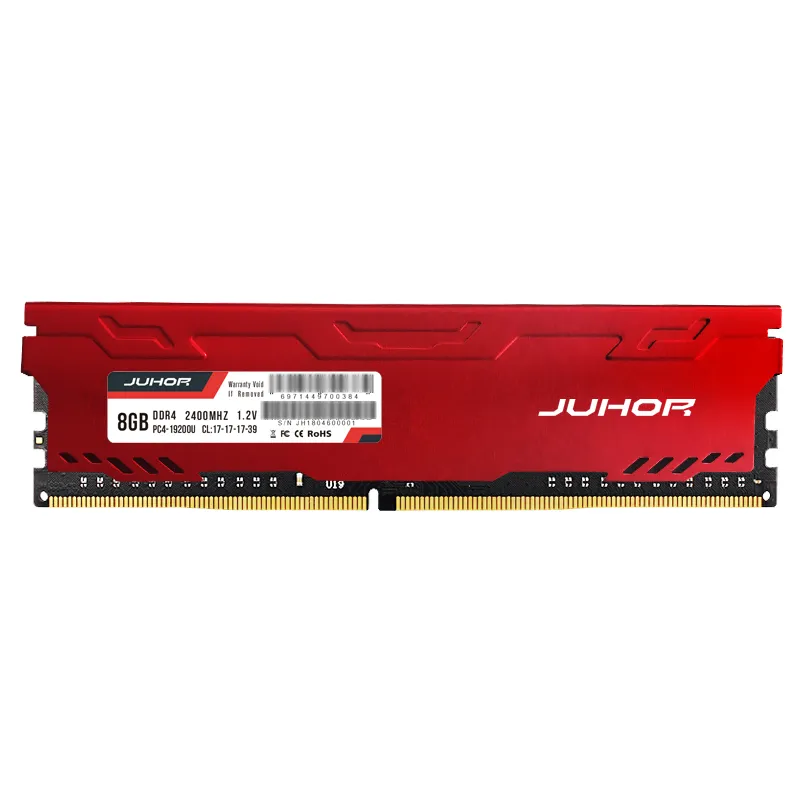 JUHOR Memoria Ram ddr4 16 GB 4 GB 8 GB 32 GB Desktop-Speicher Udimm 2133 MHz 2400 MHz 2666 MHz 3000 MHz Neue Dimm-RAMs mit Kühlkörper284R