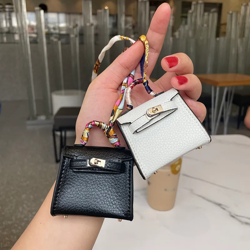 torebka model etui airpods torba dla dzieci akcesoria torebka etui na słuchawki prezent ślubny mini torebki lalka Barbie hanbags monety kiesy pokrywa kluczyka do samochodu brelok torba na szminkę