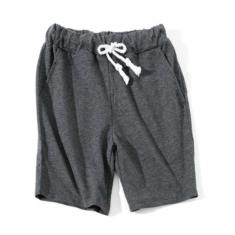 Shorts pour hommes hommes shorts 2019 nouvel été couleur unie coton longueur vive pantalons de survêtement couleur riche court masculino G230316