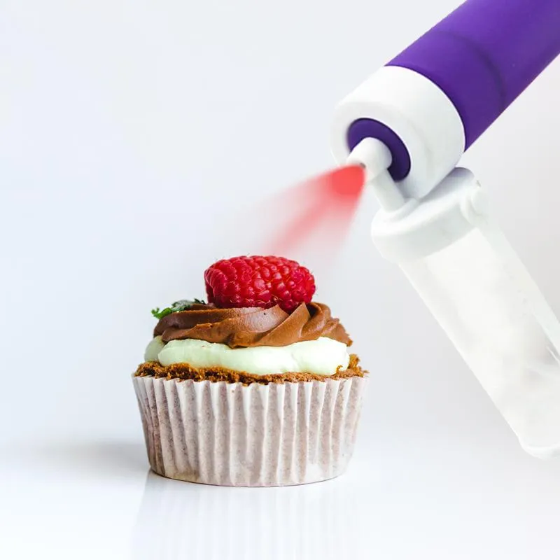 Cake Spray Gun Airbrush For Cake Manual Desserts Decorating Coloring  Kitchen Baking Tools Cake Pastry Dusting Spray Tube