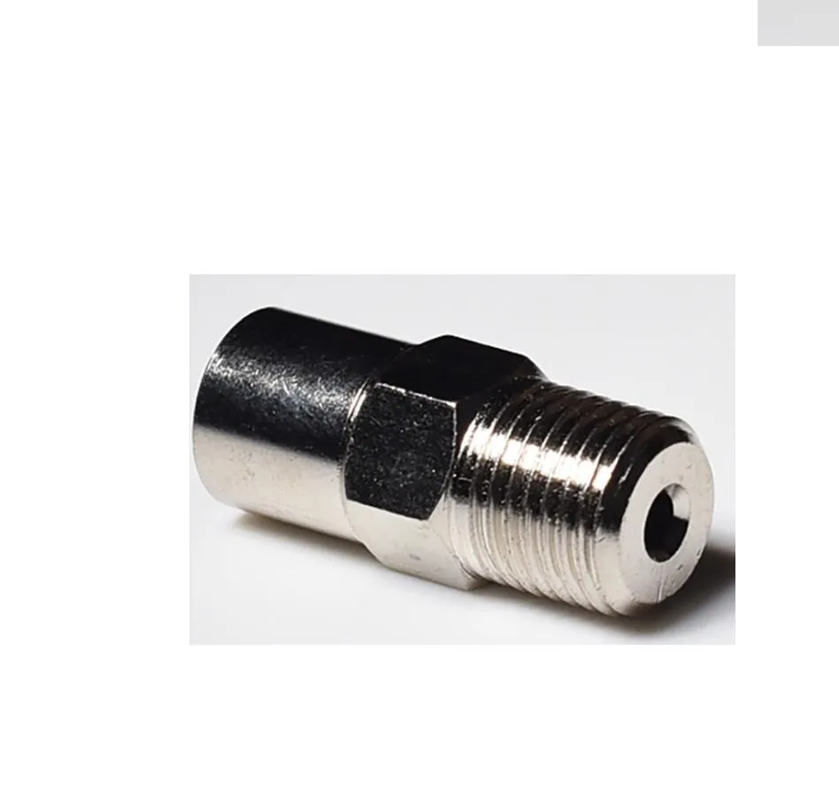 Wholesale Automatic Dispensing Valve Locker Type F Plug Adapter With G1/8  Screw End For 2021 From Amazinghappen, $5.45