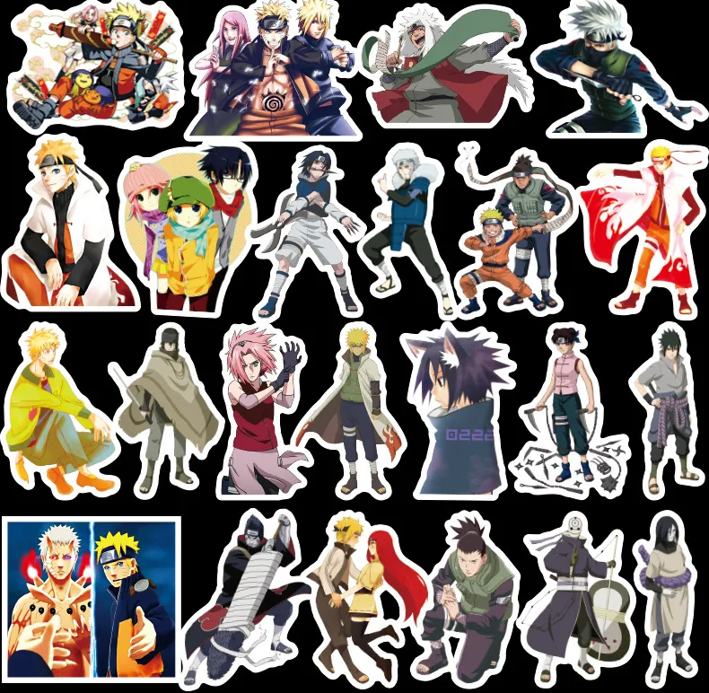 Naruto Stickers ,Luggage laptop bottle Sticker Wholesale Stickers