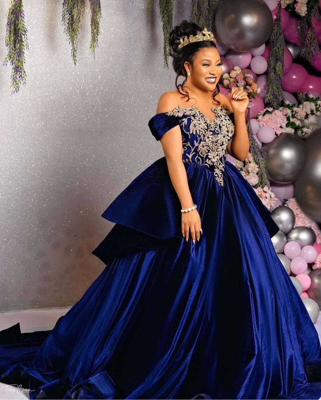 Aso Ebi 2022 Arabisch Sexy Abendkleider Spitze Perlen Sheer Neck Off the Shoulder Prinzessin Puffy Ballkleid Samt Formale Party Kleider für den zweiten Empfang