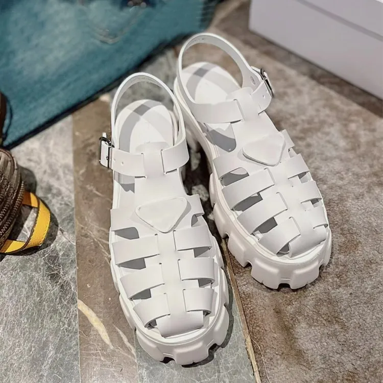 Summer Sandals Designer Slides rubber Loafers retro beach footwear Beach Slide Women Sandal With Box 35416938912
