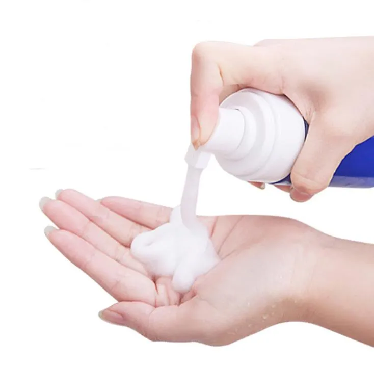200ML Foaming Dispensers Pump Soap Bottles Refillable Liquid Dish Hand Body Soap Suds Travel Bottle SN3283