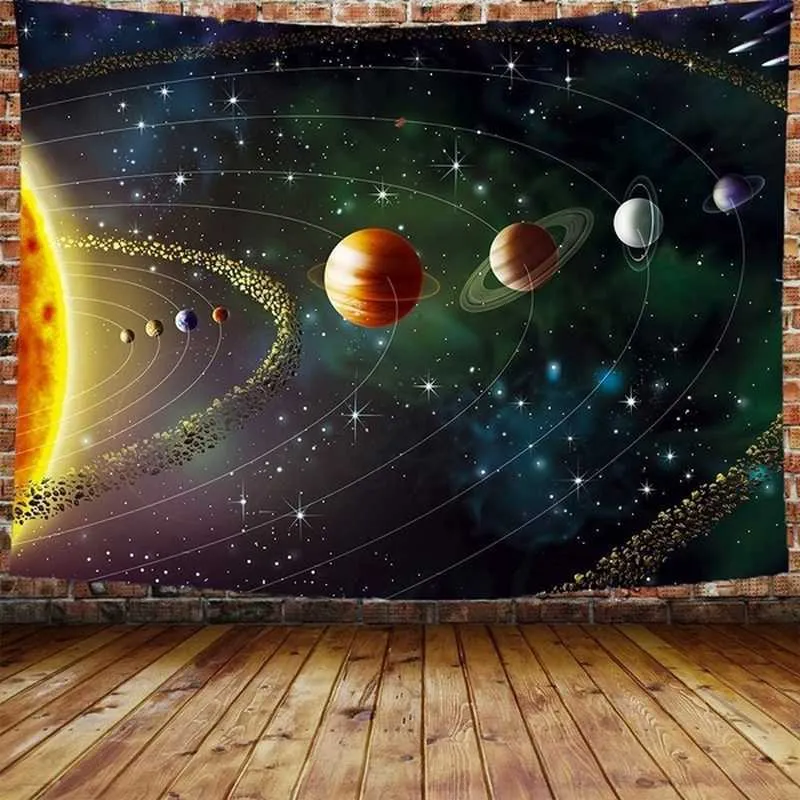 Outer space sales wall tapestry