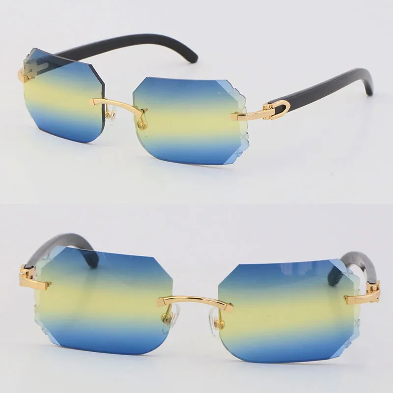 Gafas De Sol Futuristas Sin Marco De Alta Calidad Protección UV400