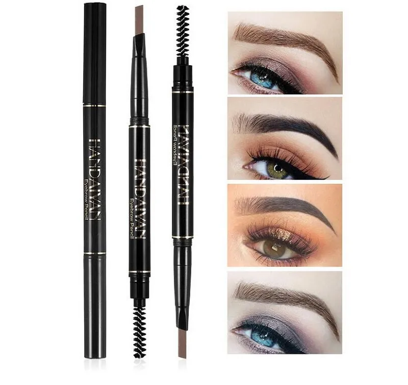 Handaiyan Makeup Wenkbrauw Potlood 5 Mode Kleur Medium Bruin Ebony Chocolade Donkerbruin Zacht Bruin Wenkbrauw Skinny Brow Liner Epacket