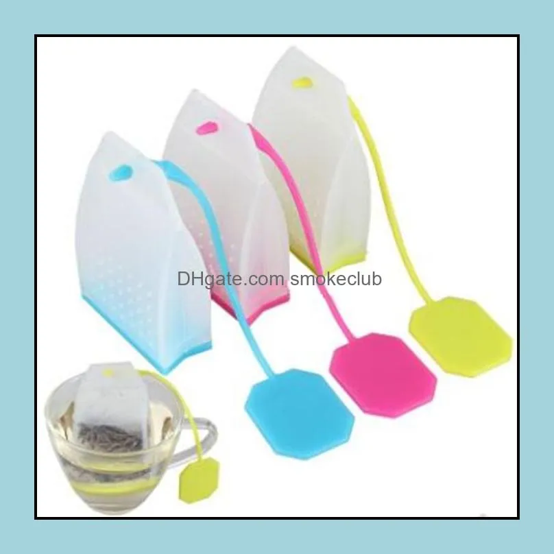 Tea Bag Silicone Infuser Tea Leaf Strainer Loose Herbal Spice Filter Diffuser Coffee Tea Tools Party gift