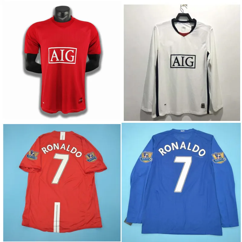 maillot manchester united ronaldo 2008