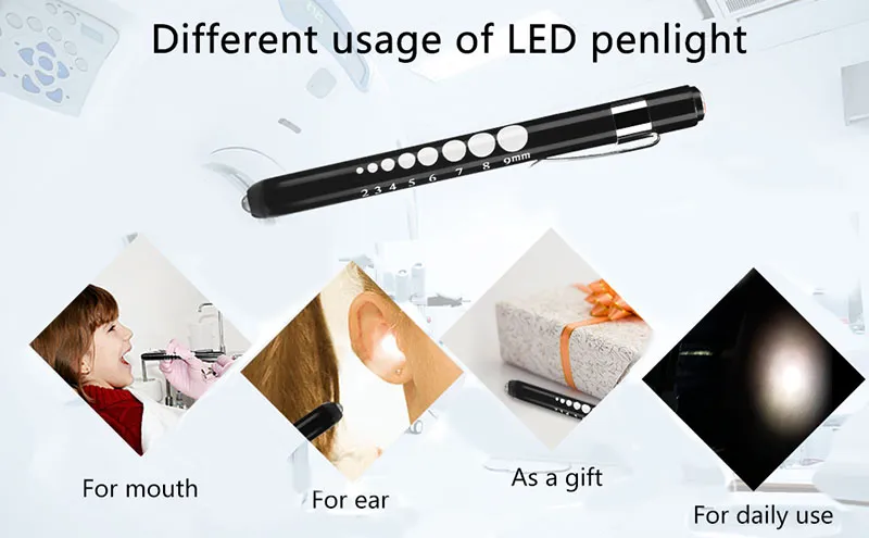 Medical Pen Light Flashlight (2)