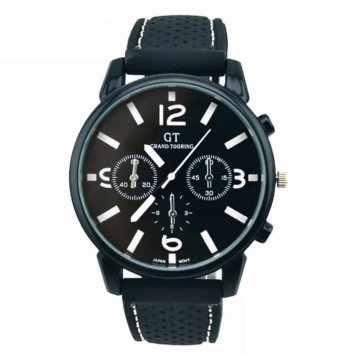Wristwatches 2021 Vintage Klasyczny Zegarek Mężczyźni Zegarki Sport Cool Quartz Hours Wrist Analog Skórzany Pasek Armia Relogio Masculino Reloj