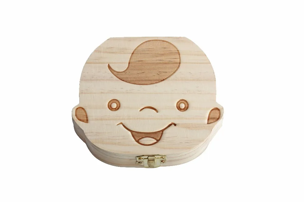 Creative-Gift-Wood-Baby-Girl-Boy-Tooth-Organizer-Boxes-Save-Deciduous-Teeth-Storage-Keepsakes-Collecting