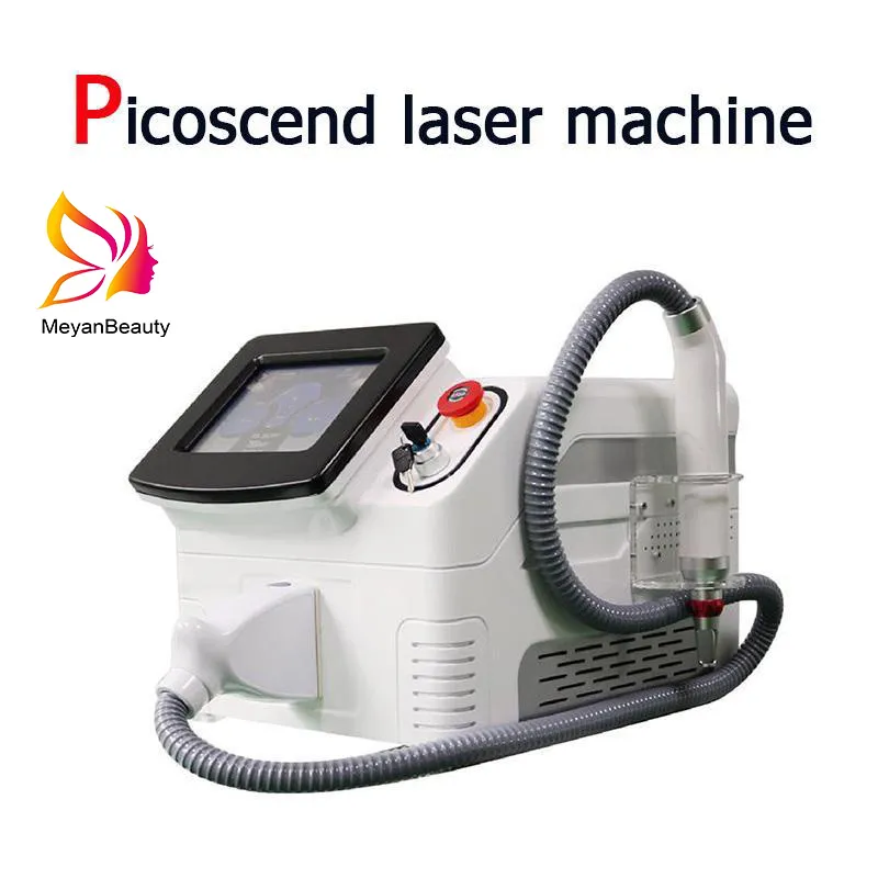 Przenośny PicoSecond Laserowy Maszyna do usuwania tatuażu 532NM 1032NM 1064NM Q-Switch ND YAG Urządzenie do usuwania laserowego