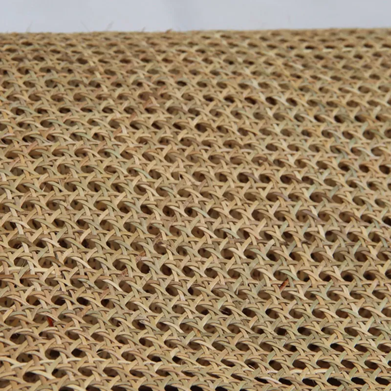 Natural Indonesian Real Rattan Wicker Furniture Cane Webbing Furniture Chair Table Repairing Material Cabinet Door Ceiling Wall DIY Decor