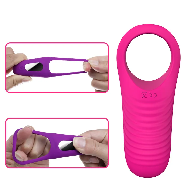 Dual Action Silicone Couples Vibrator Ring 9... From Akgxt, $27.13