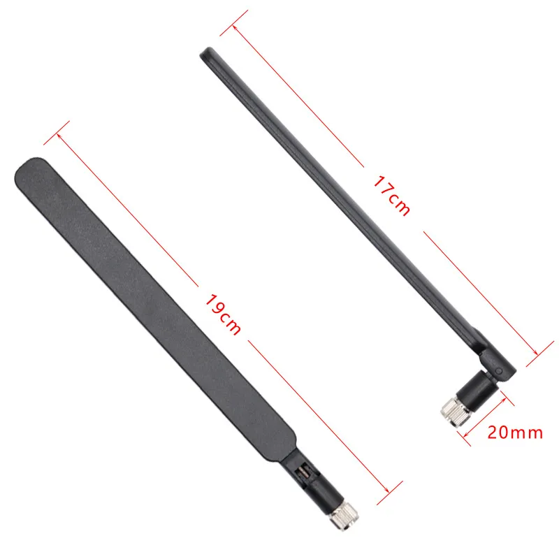 5g Full Band High Gain Antenna Trådlöst 4G LTE Antenner Omni Directional Smart Home Security Router IoT Antenner SMA Male 600-6000MHz