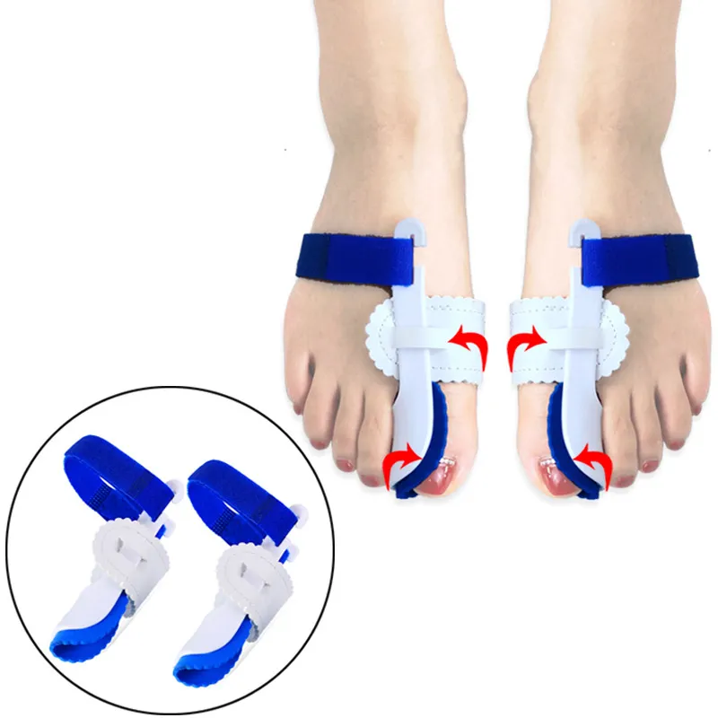 Big Toe Straightener Separator Foot Treatment Bunion Splint Feet Hallux Valgus Corrector Night Splints Pain Relief Care Tool