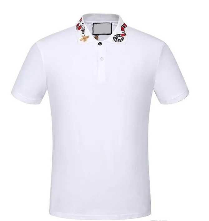 Mens Luxury Polo Shirt: W 21 Italy Brand Designer Tee with Snake