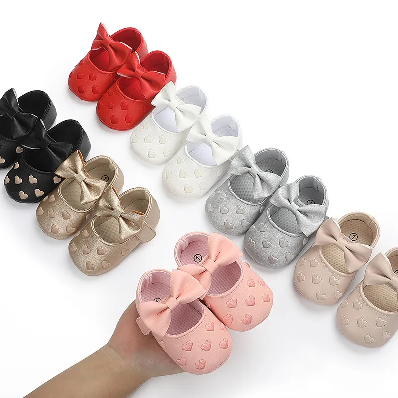 Baby Mädchen Schuhe Kleinkind Kind Baby Mädchen Prinzessin Nette Kleinkind Erste Spaziergang Bogen Knoten Krawatte Seide Schuhe Zapatos De Princesa ballett Mädchen