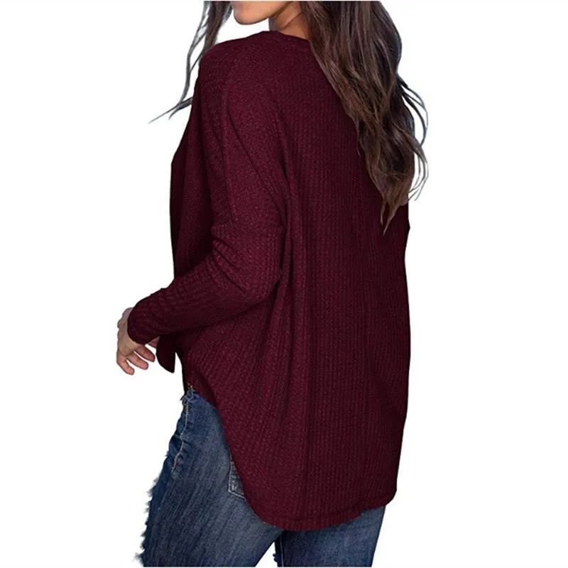 Blusas tipo sueter manga larga outlet