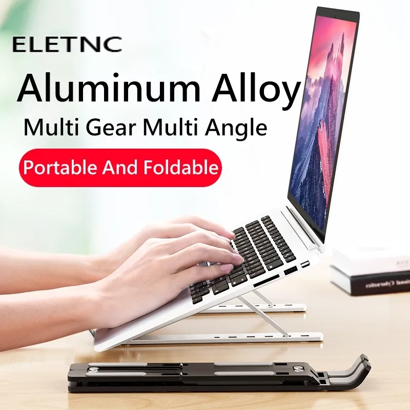 Portable Laptop Stand Adjustable For Macbook Computer Tablet Foldable Notebook Stand Cooling iPad Aluminium Holder Accessories