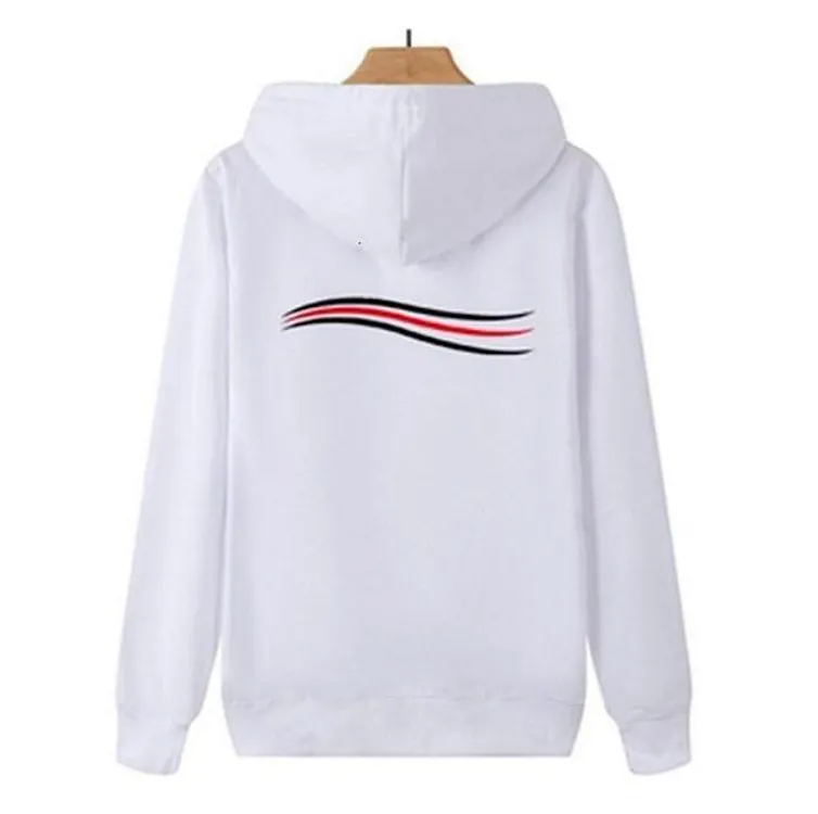 Designer Mens Hoodies Mode Pull Sweat Automne et hiver Noir Blanc Bleu Survêtement À Manches Longues Hommes Sweat À Capuche En Coton Mélange Casual Sweatershirt