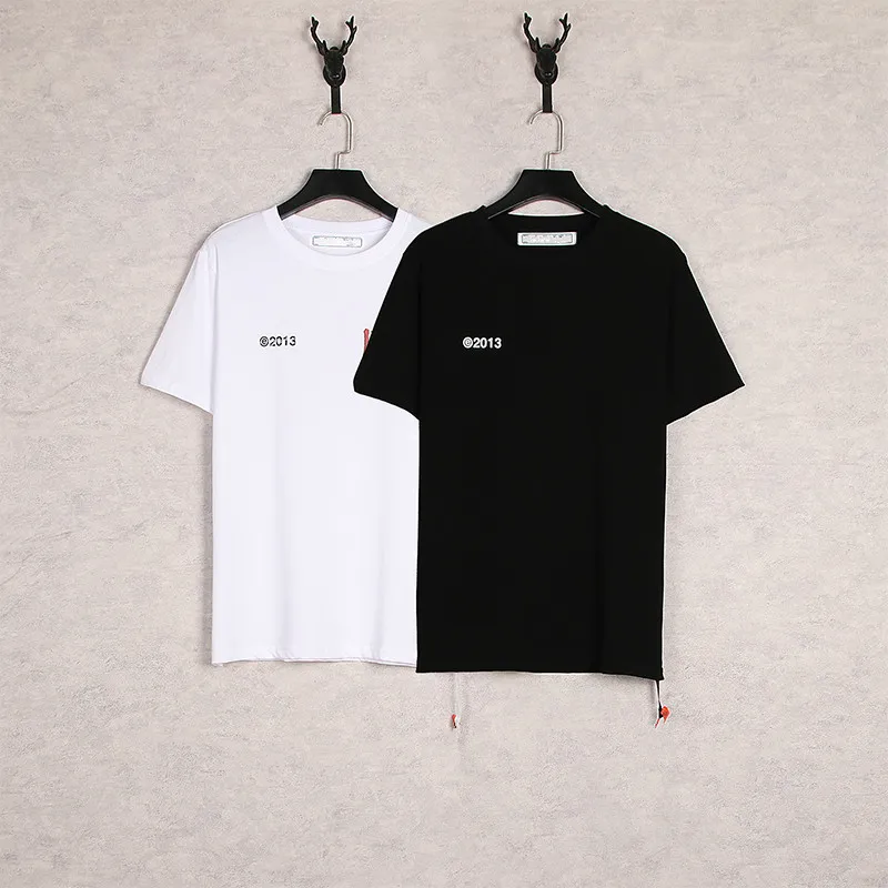 Yaz Tasarımcısı Erkek T Shirt Kısa Kollu Erkekler Kadınlar Logo Gevşek Rahat Kapalı Siyah veya Beyaz Fashionl Pamuk En Kaliteli Baskı Tees Boy S-XL