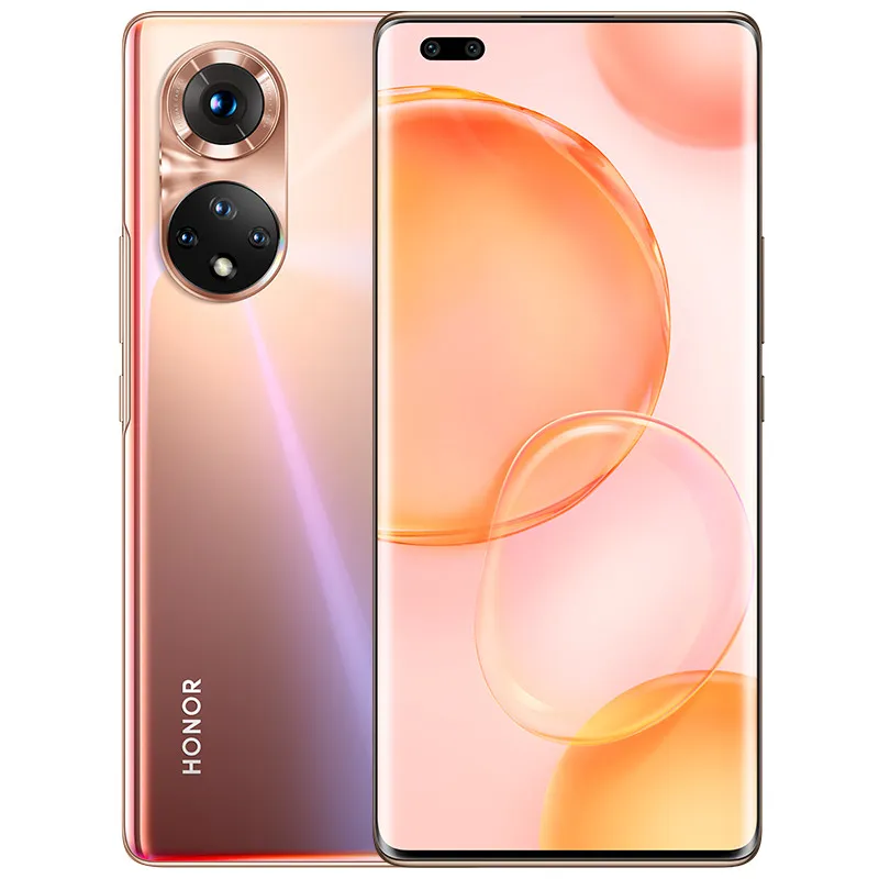 Original Huawei Honor 50 Pro 5G Mobile Phone 8GB RAM 256GB ROM Snapdragon 778G 108.0MP HDR NFC Android 6.72" OLED Curved Full Screen Fingerprint ID Face Smart Cell Phone
